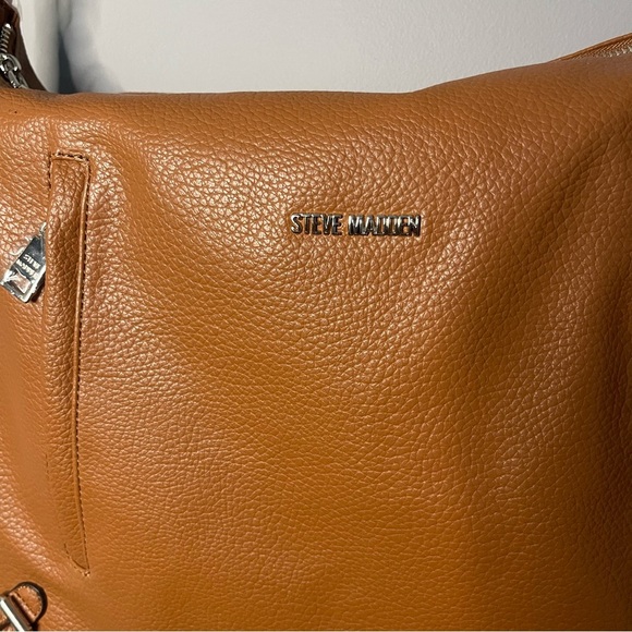 Steve Madden Brown Fringe Shoulder Crossbody Bag NWT - Picture 2 of 9